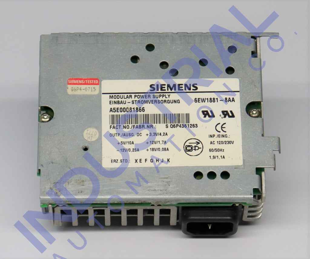 Siemens 6Ew1881-8Aa