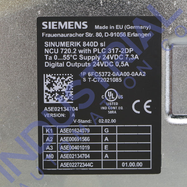 Siemens 6FC5372-0AA00-0AA2 - IAC Certified Refurbished