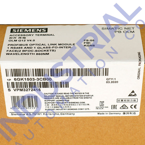 Siemens 6GK1503-3CB00 New Business & Industrial