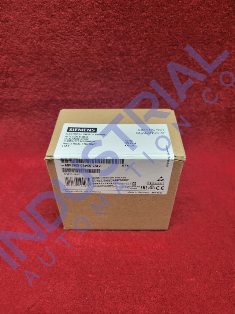 Siemens 6Gk5208-0Ba00-2Af2 Factory Sealed