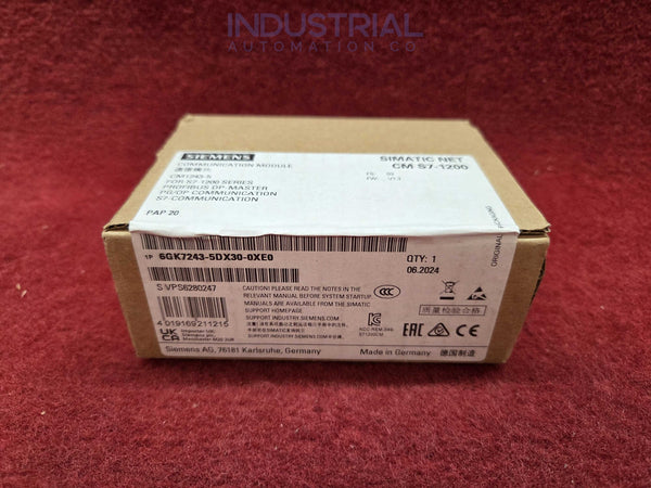Siemens 6GK7243-5DX30-0XE0 New Business & Industrial