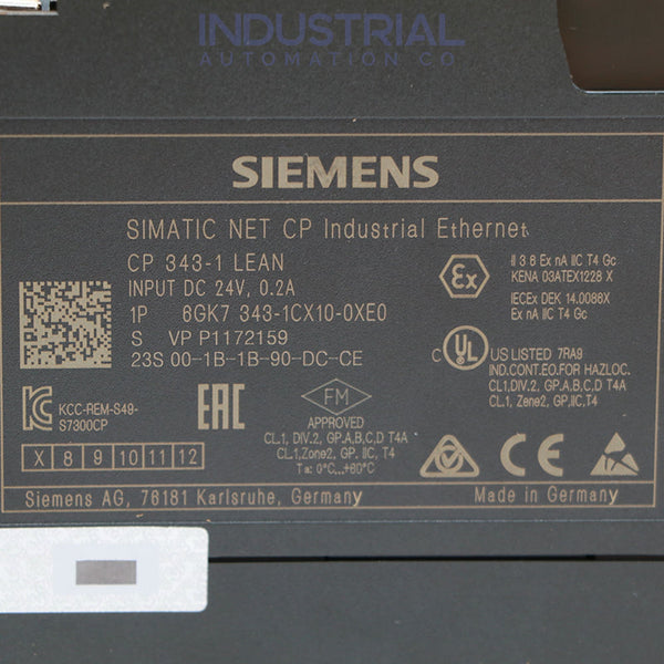 Siemens 6GK7343-1CX10-0XE0