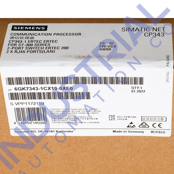 Siemens 6GK7343-1CX10-0XE0