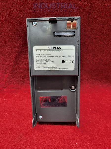 Siemens 6SE6400-1PB00-0AA0