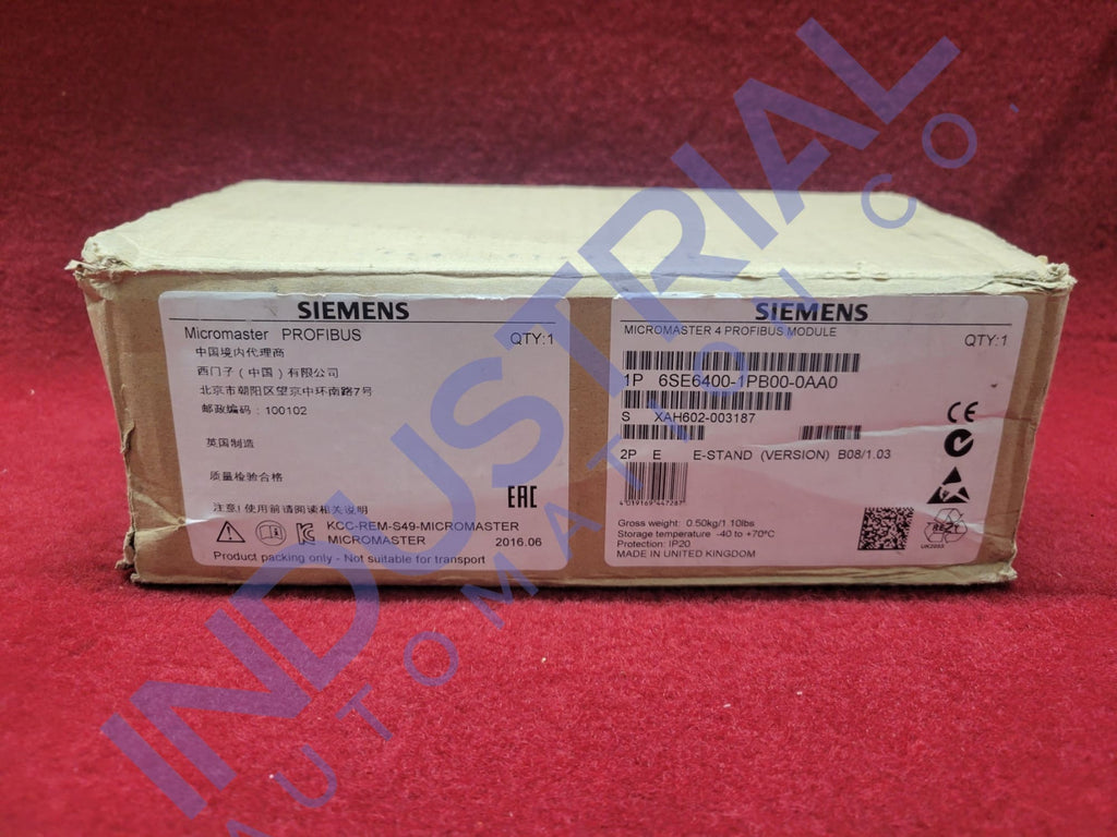 Siemens 6Se6400-1Pb00-0Aa0