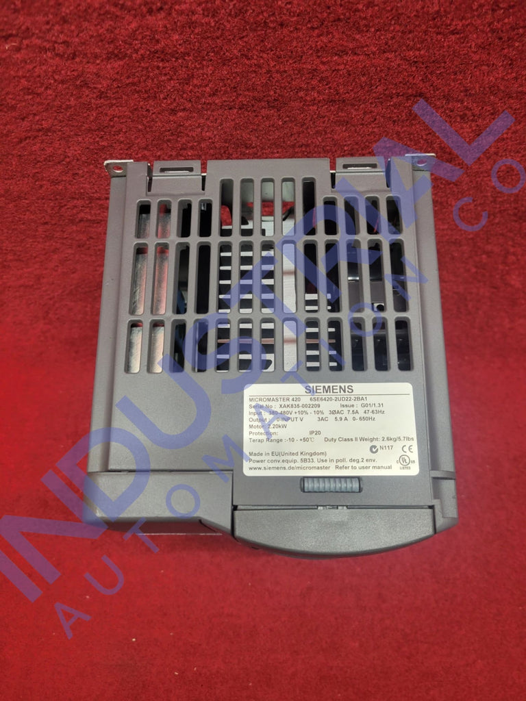 Siemens 6Se6420-2Ud22-2Ba1