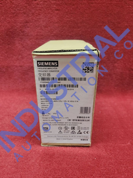 Siemens 6Se6440-2Ud17-5Aa1