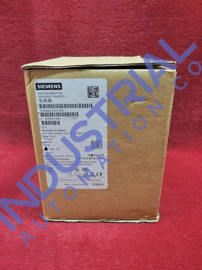 Siemens 6Se6440-2Ud22-2Ba1