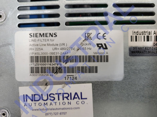 Siemens 6SL3000-0BE31-2AA1 IAC Certified Refurbished Business & Industrial