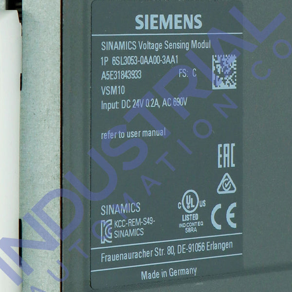 Siemens 6SL3053-0AA00-3AA1