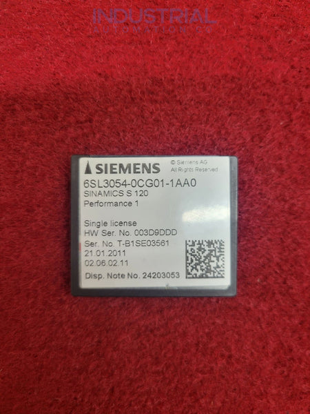 Siemens 6Sl3054-0Cg01-1Aa0