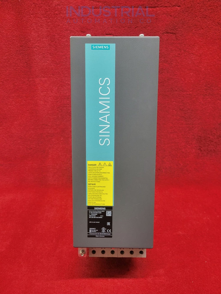 Siemens 6Sl3100-0Be23-6Ab0 Iac Certified Refurbished