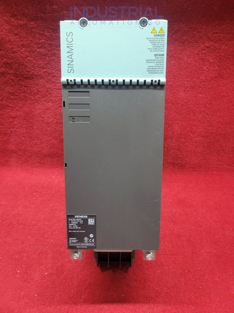 Siemens 6Sl3120-1Te24-5Aa3 Iac Certified Refurbished