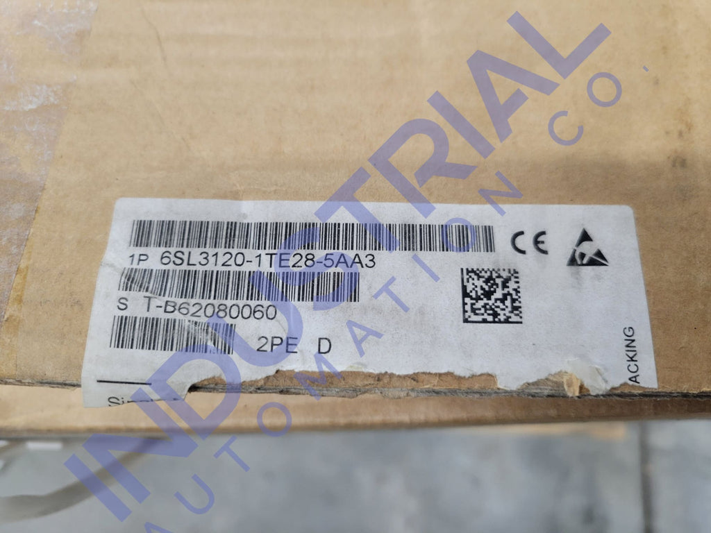 Siemens 6Sl3120-1Te28-5Aa3 New Open Box