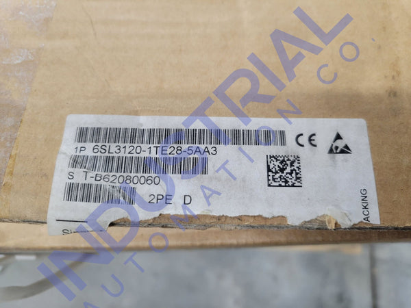 Siemens 6Sl3120-1Te28-5Aa3 New Open Box