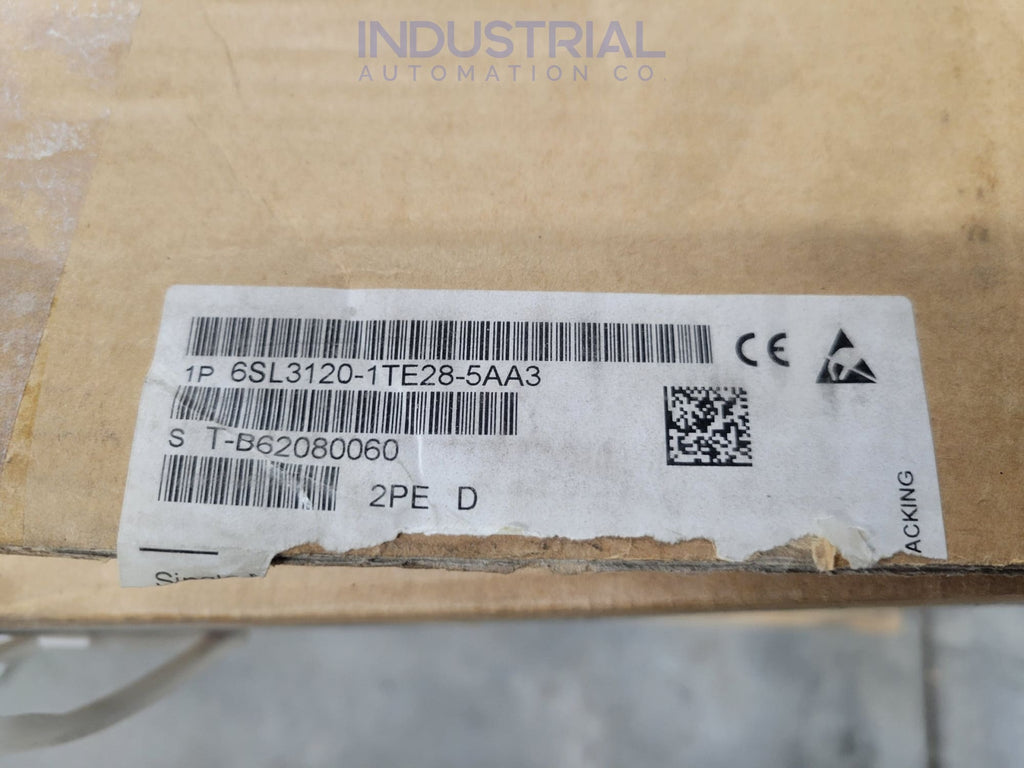 Siemens 6Sl3120-1Te28-5Aa3 New Open Box