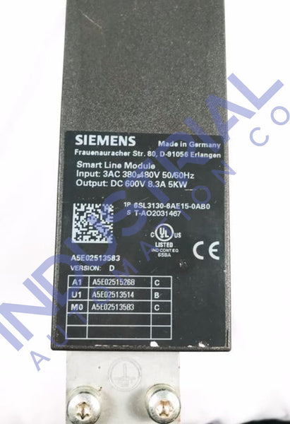 Siemens 6Sl3130-6Ae15-0Ab0