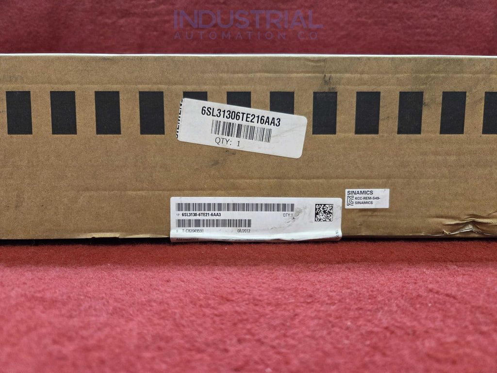 Siemens 6SL3130-6TE21-6AA3 New