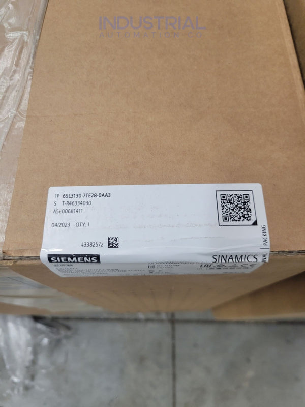 Siemens 6Sl3130-7Te28-0Aa3 New