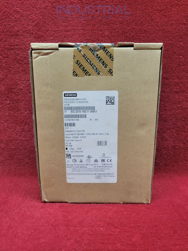 Siemens 6Sl3210-1Ke11-8Af2