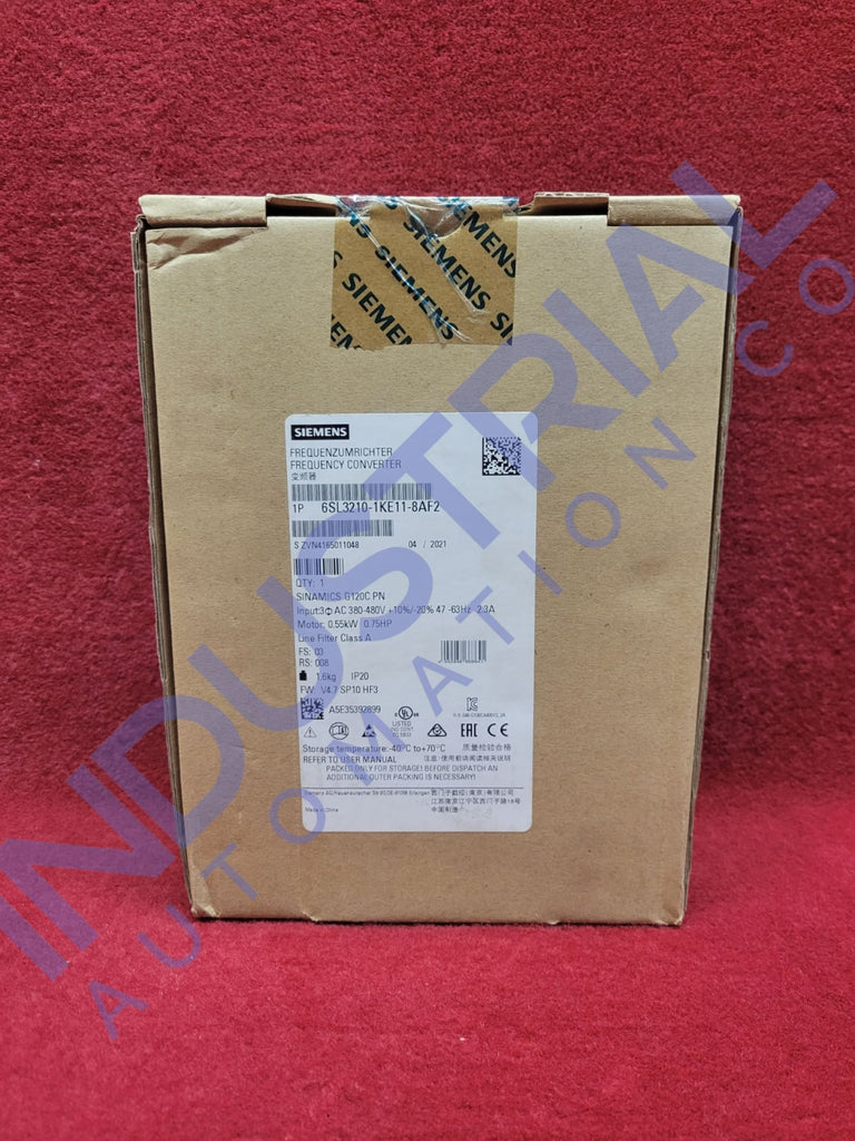Siemens 6Sl3210-1Ke11-8Af2