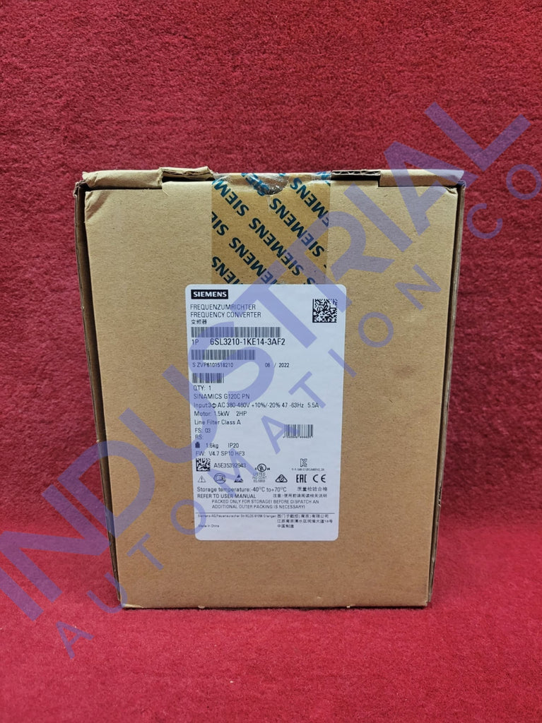 Siemens 6Sl3210-1Ke14-3Af2