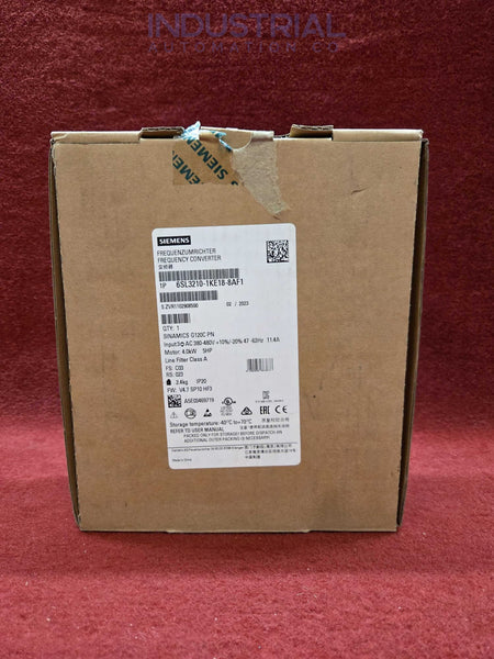 Siemens 6SL3210-1KE18-8AF1 New Open Box Business & Industrial