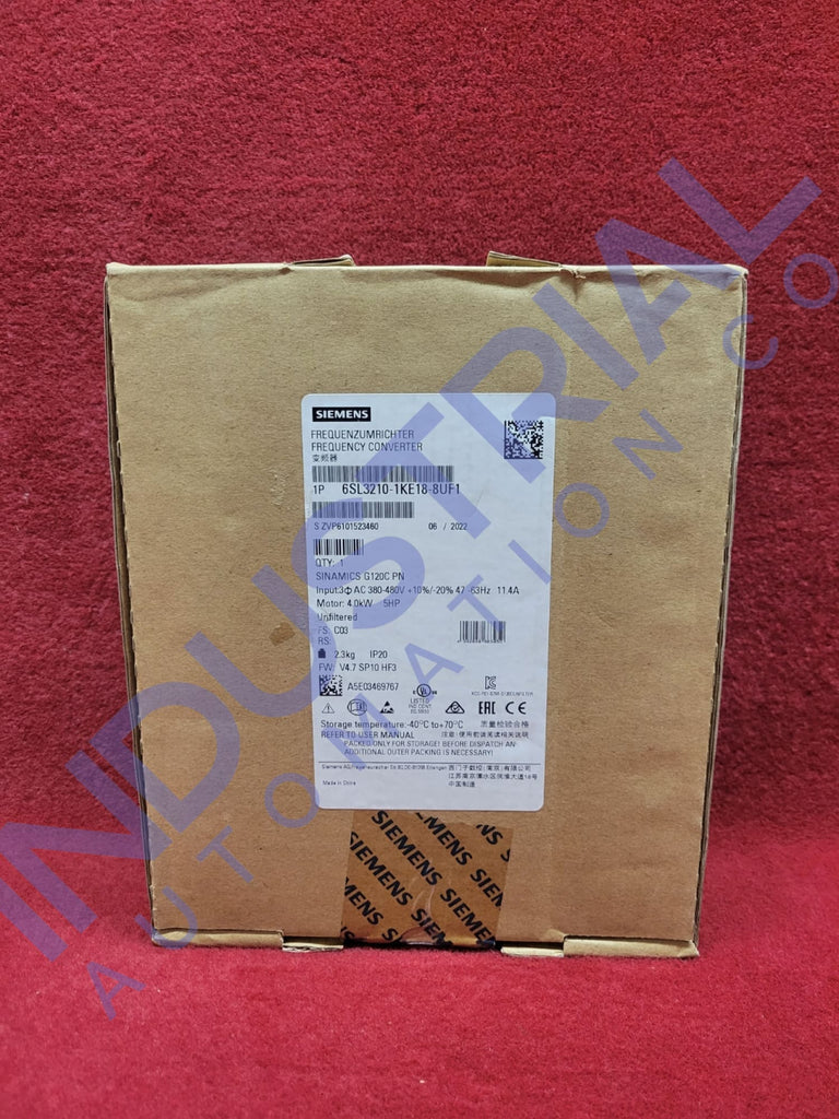 Siemens 6Sl3210-1Ke18-8Uf1