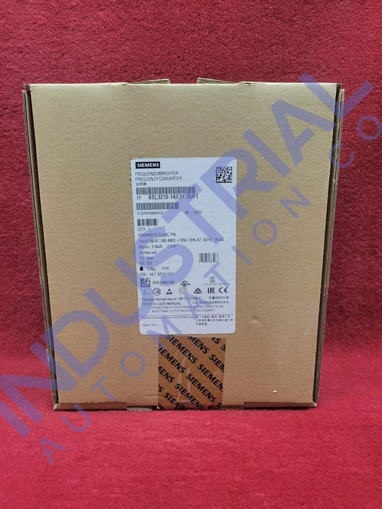 Siemens 6Sl3210-1Ke21-3Uf1
