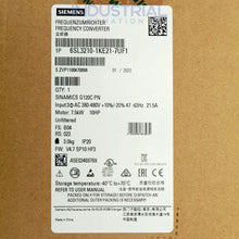 Load image into Gallery viewer, Siemens 6SL3210-1KE21-7UF1 New