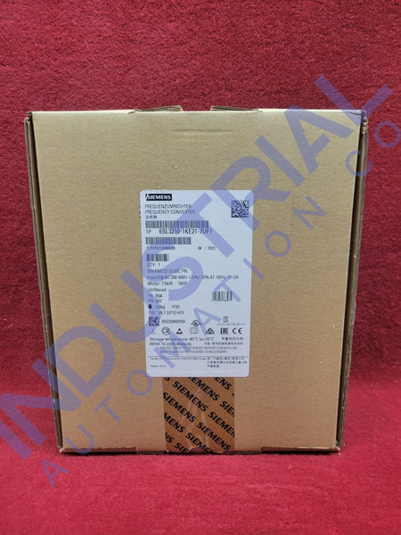 Siemens 6Sl3210-1Ke21-7Uf1