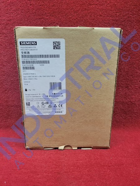 Siemens 6Sl3210-1Pb13-0Ul0