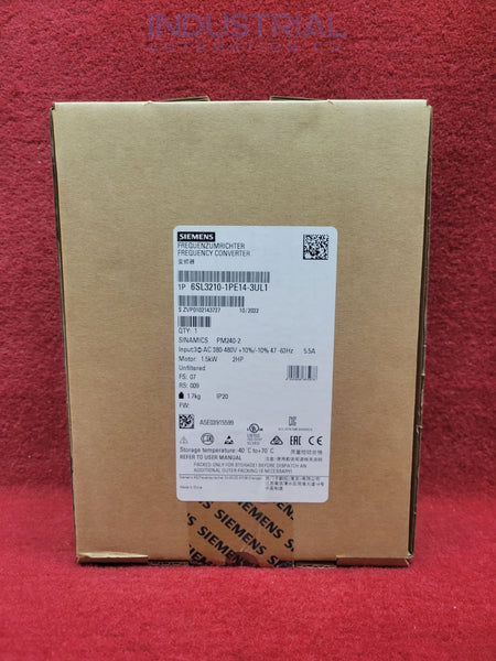 Siemens 6Sl3210-1Pe14-3Ul1