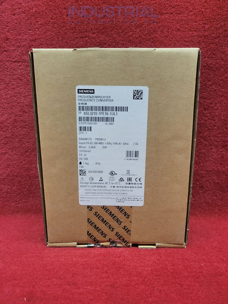 Siemens 6Sl3210-1Pe16-1Ul1