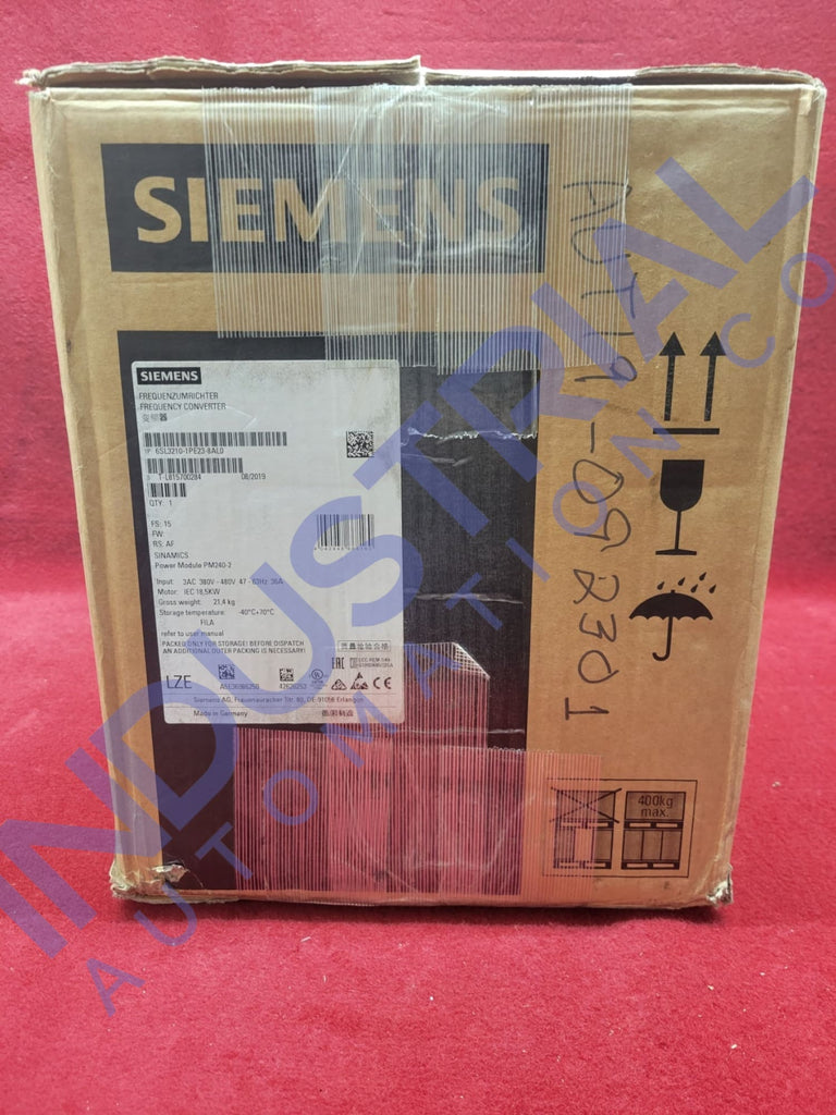 Siemens 6Sl3210-1Pe23-8Al0
