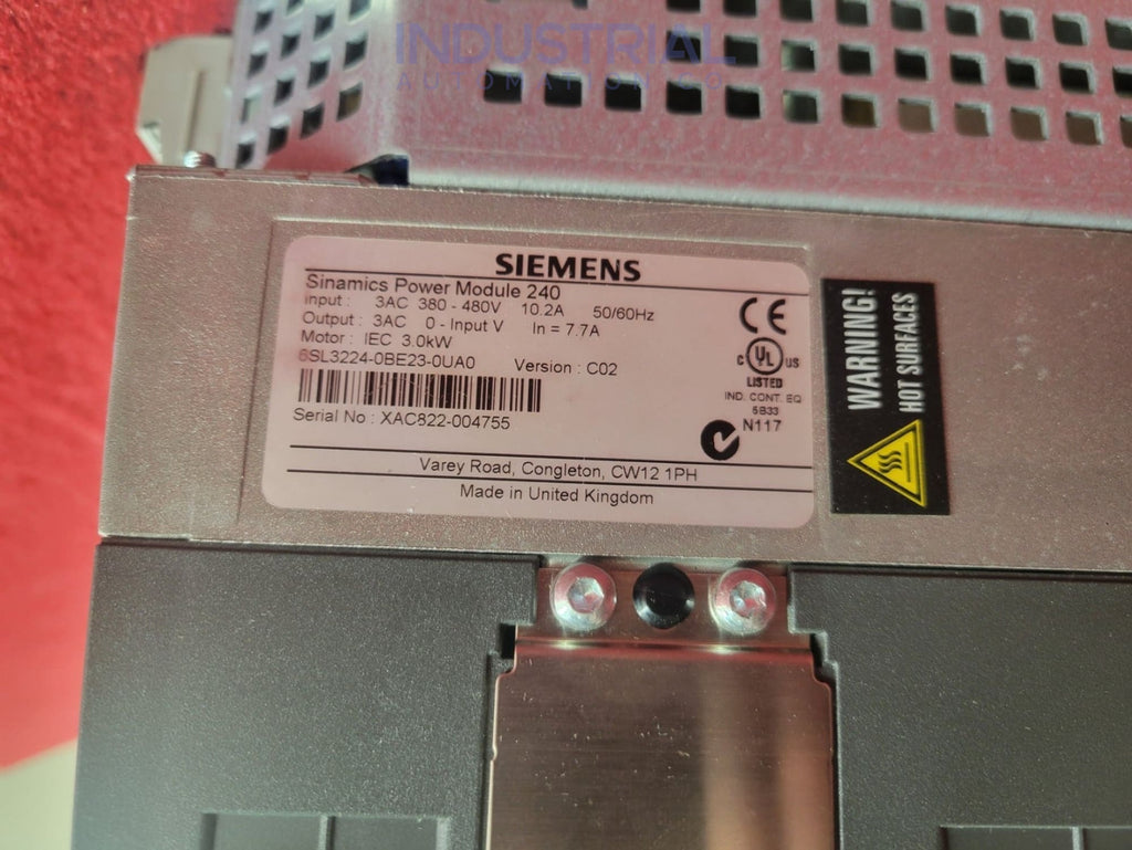 Siemens 6Sl3224-0Be23-0Ua0