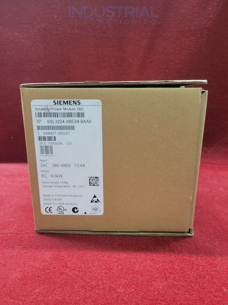Siemens 6SL3224-0BE24-0AA0 Business & Industrial