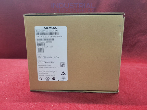 Siemens 6SL3224-0BE27-5AA0 Business & Industrial