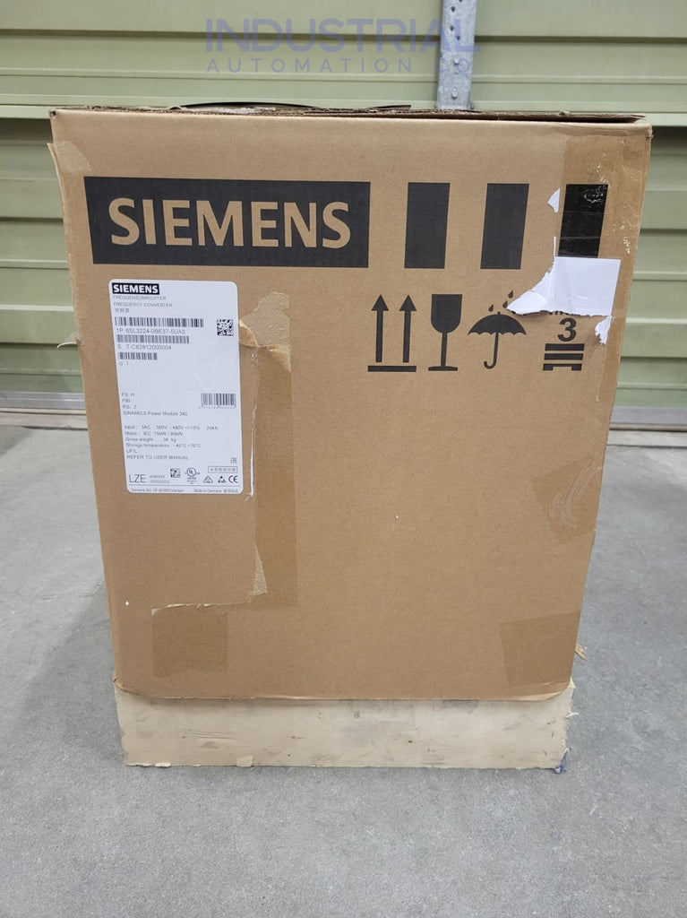 Siemens 6Sl3224-0Be37-5Ua0 Industrial Automation