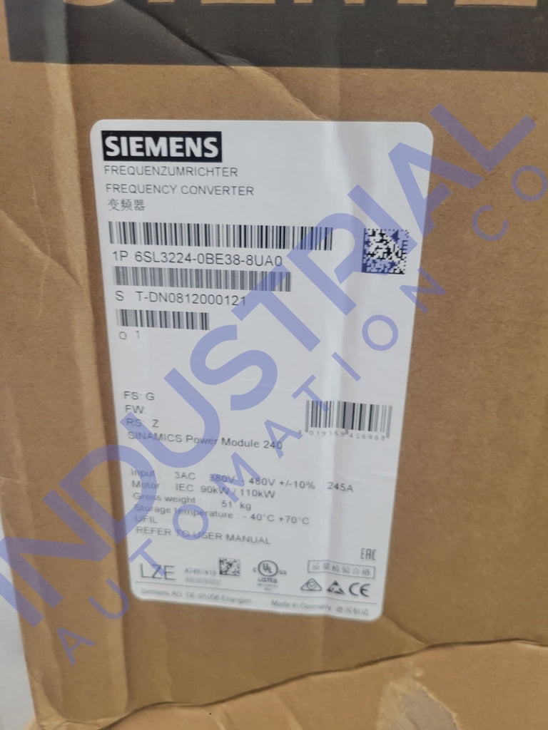Siemens 6Sl3224-0Be38-8Ua0