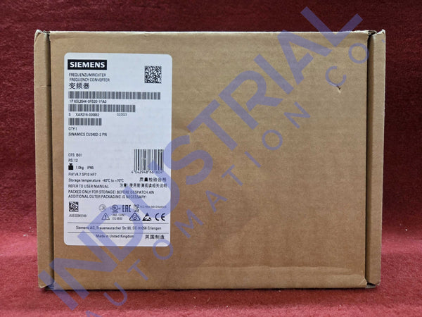 Siemens 6SL3544-0FB20-1FA0 New Business & Industrial