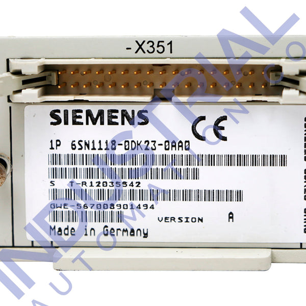 Siemens 6SN1118-0DK23-0AA0 IAC Certified Refurbished Business & Industrial