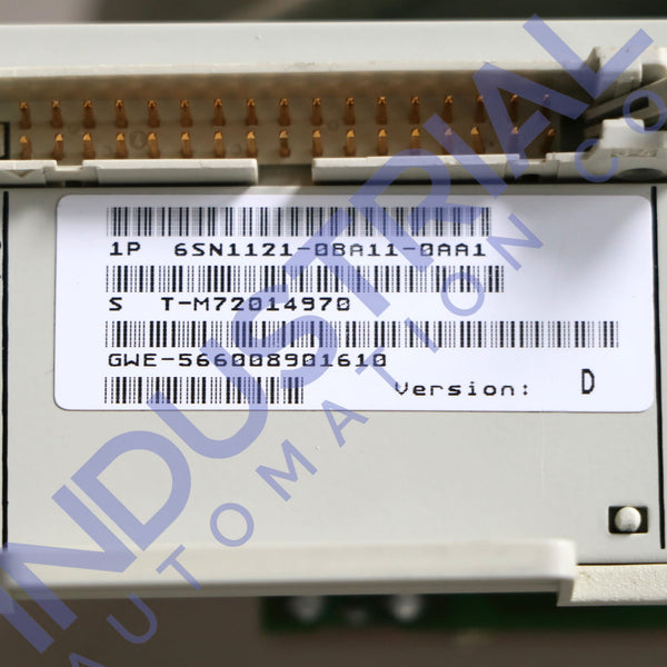 Siemens 6SN1121-0BA11-0AA1 - IAC Certified Refurbished - Business & Industrial