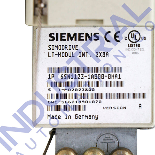 Siemens 6SN1123-1AB00-0HA1 IAC Certified Refurbished