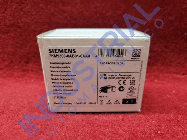 Siemens 7KM9300-0AB01-0AA0 New Business & Industrial