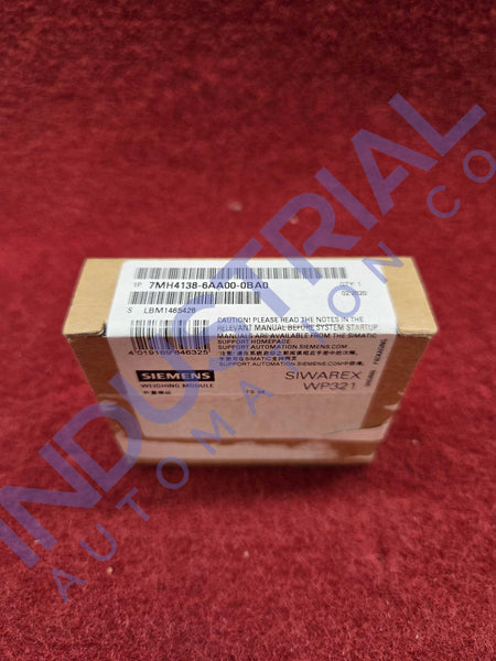 Siemens 7MH4138-6AA00-0BA0 New Business & Industrial