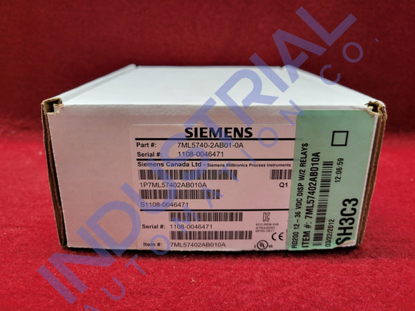 Siemens 7ML5740-2AB01-0A New Open Box Business & Industrial