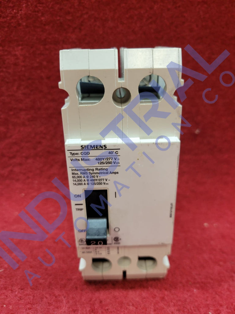Siemens CQD220 IAC Certified Refurbished