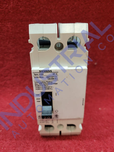 Siemens CQD220 IAC Certified Refurbished