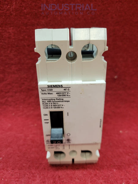 Siemens CQD220 IAC Certified Refurbished